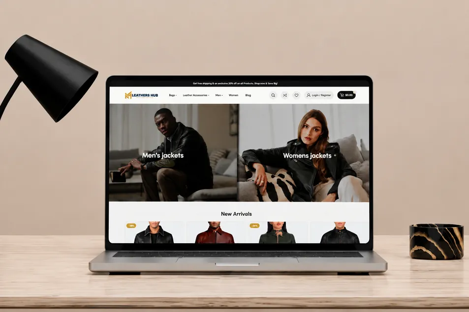 Modern web development project